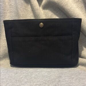 Portland Leather Goods Black Canvas Organizer